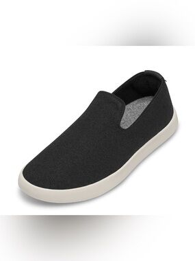 Allbirds Women's Wool Loungers - True Black (Cream Sole)